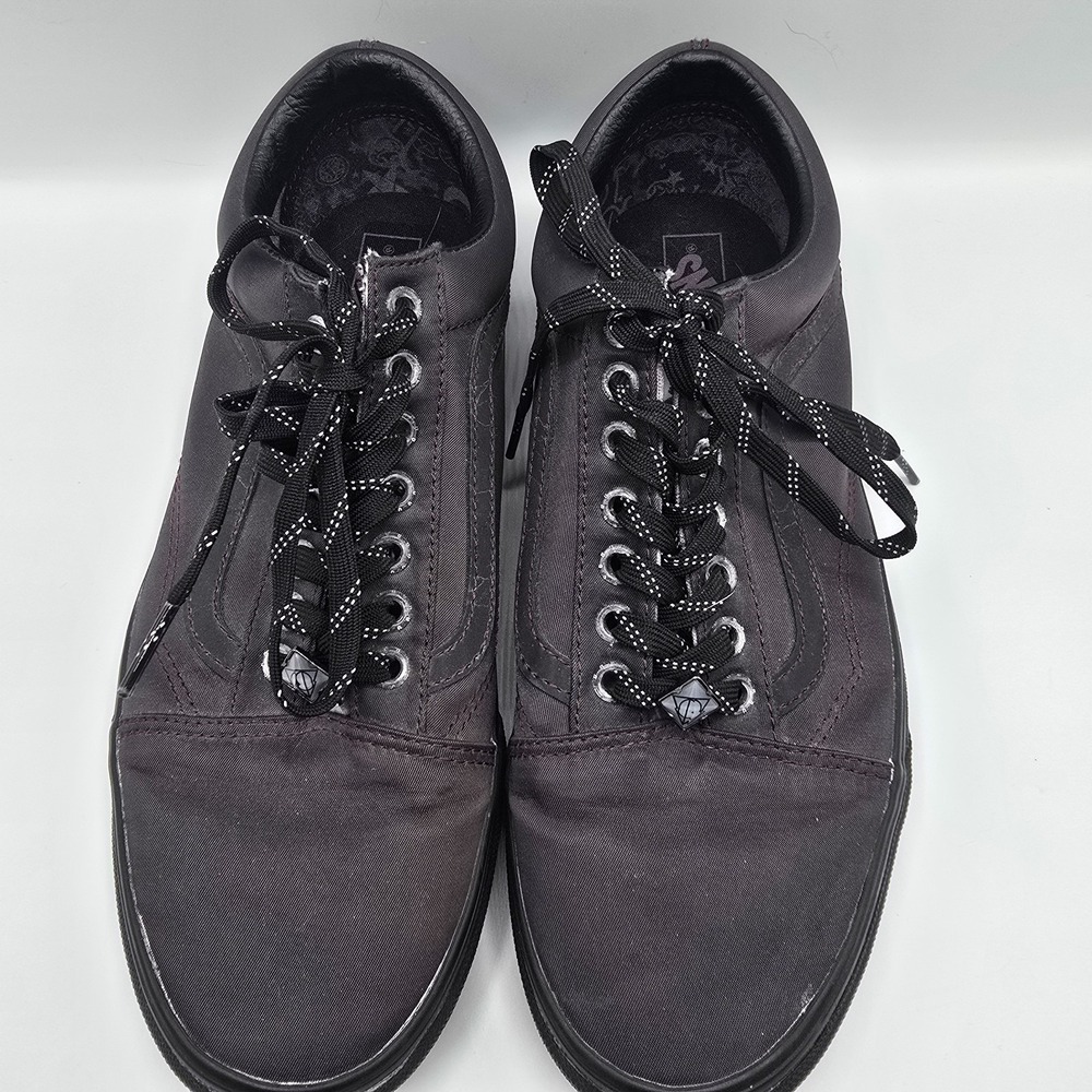VANS Old Skool Harry Potter Deathly Hallows Black Men's Size 8 Women Size 9.5 - Picture 6 of 13